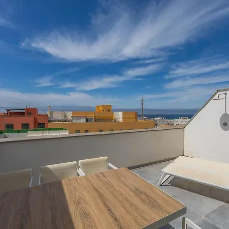 Centric Modern Floor With Terrace, Sea View And Parking Quality Beds Apartment Tarifa